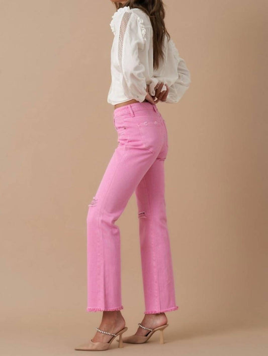 Insane Gene - High Rise Slim Straight Jeans