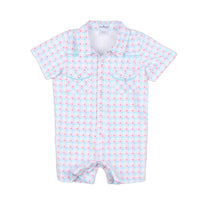 Blue Quail Clothing Co. - Kids Liberty Pearl Snap Romper