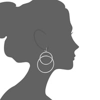 Gold & Honey - Women's Double Drop Earrings