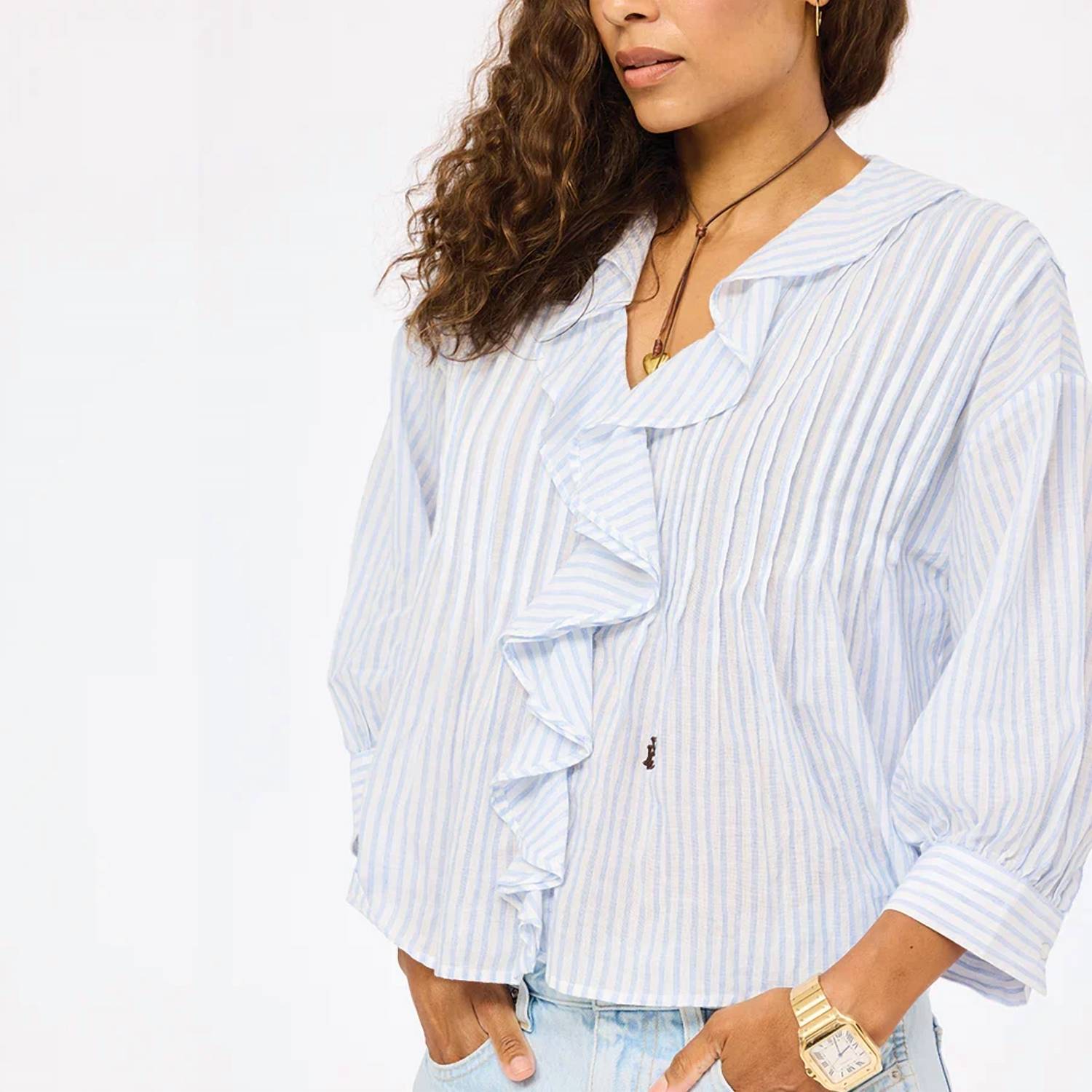 Kerri Rosenthal - Rosen Stripe Blouse