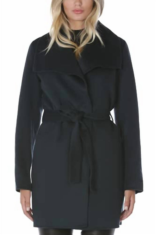 Wool Ella Wrap Coat Jacket Outerwear