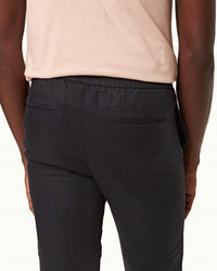 Orlebar Brown Cornell Linen Trouser in night iris - men's pants - view 4