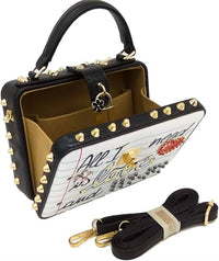 Wona Trading - Women's All I Need Is Love And Wifi Handbag