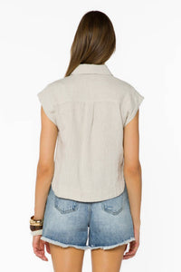 Velvet Heart - Jordan Button Up Top
