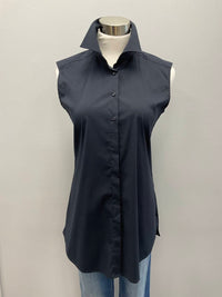 Jordan Louis - SAVILE cotton stretch sleeveless shirt