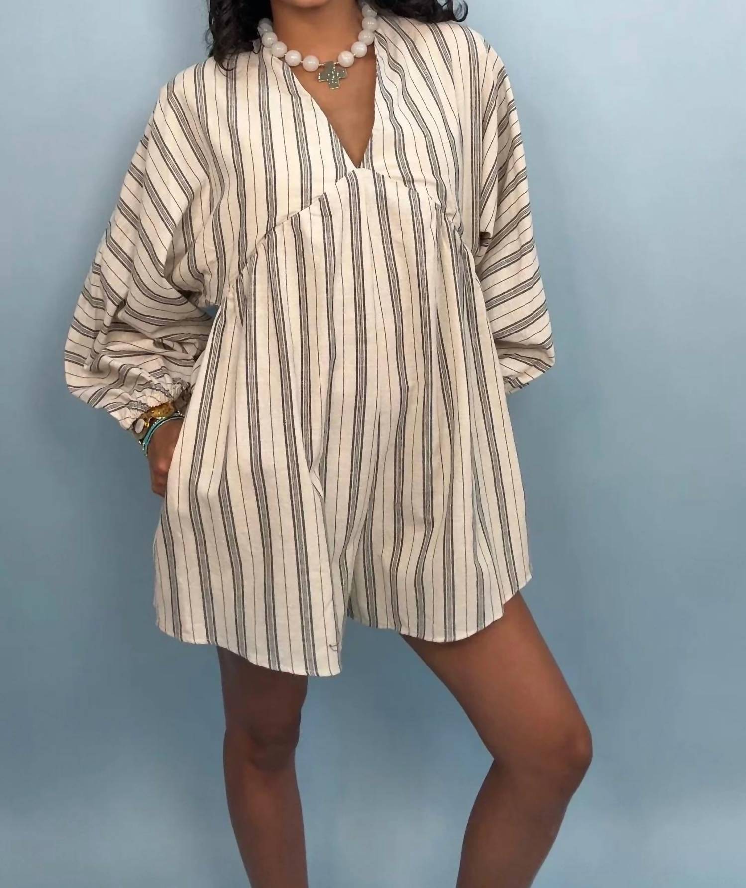 Miou Muse - SAIL AWAY ROMPER