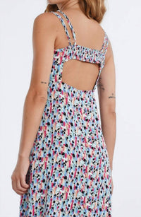 Ladies Long Printed Woven Dress
