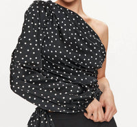 Pinko - Thira One Shoulder Blouse