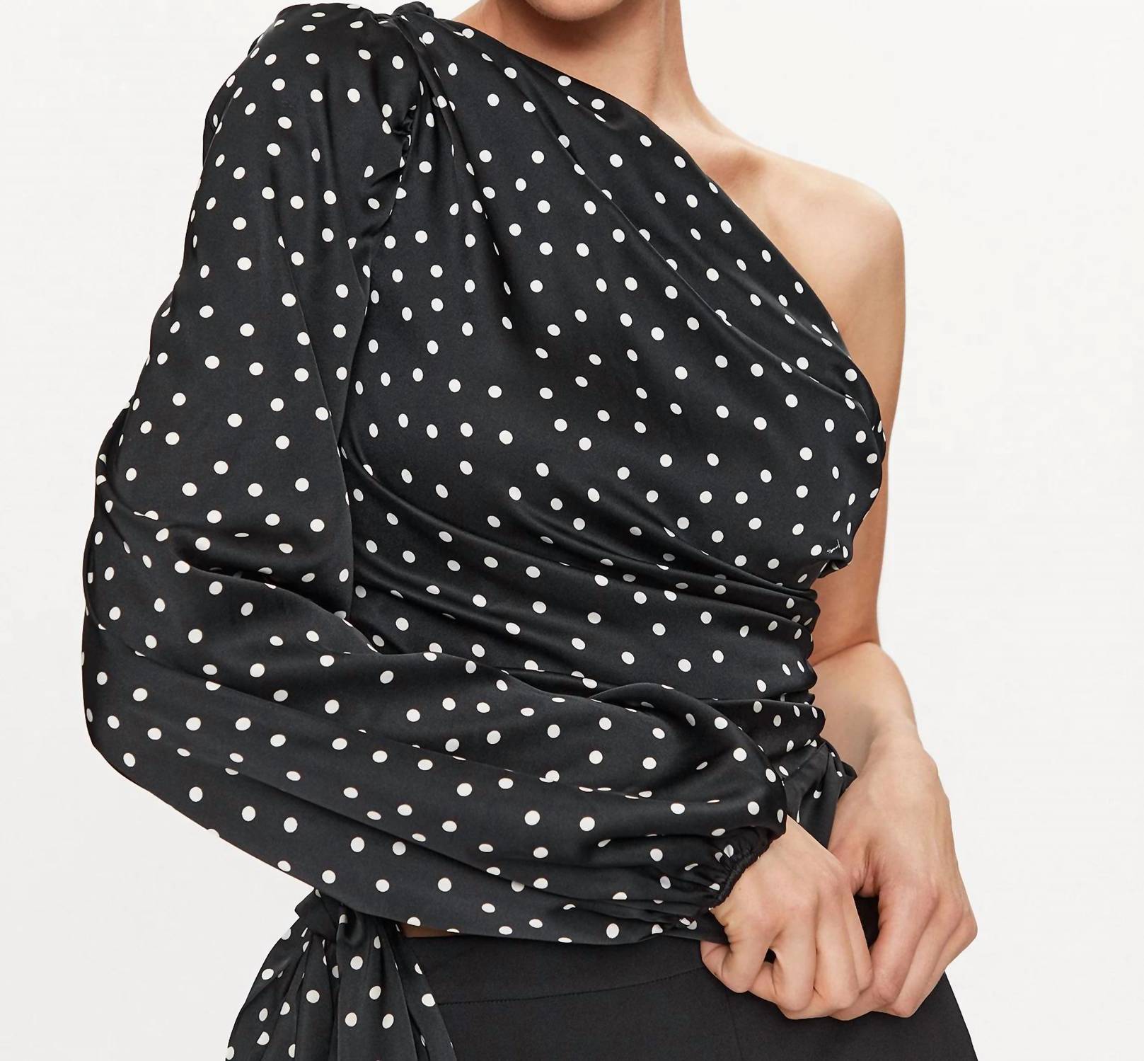 Pinko - Thira One Shoulder Blouse