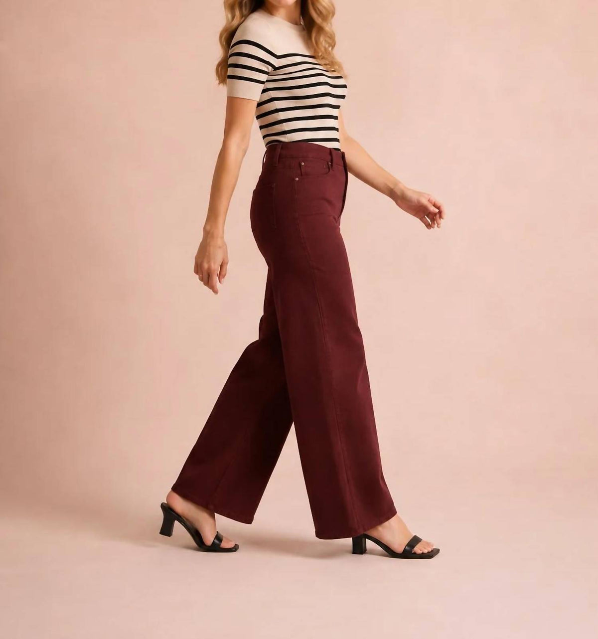 Mica Denim - Wesley Wide Leg Pants