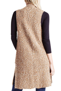 Kensie - Cotton Tweed Sweater Vest