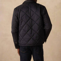 The Normal Brand Only Quilted Puffer Jacket in black - men's jacket - alternate view
