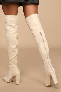 Billini - Aaliyah Over The Knee Suede Boots