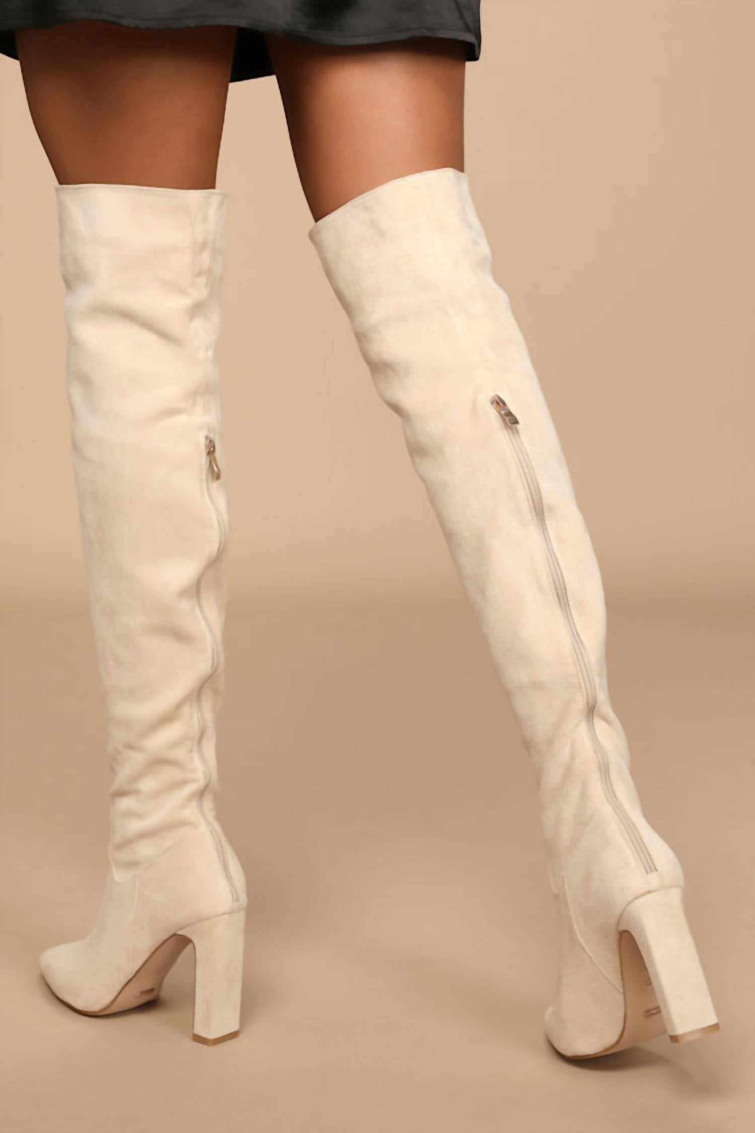 Billini - Aaliyah Over The Knee Suede Boots