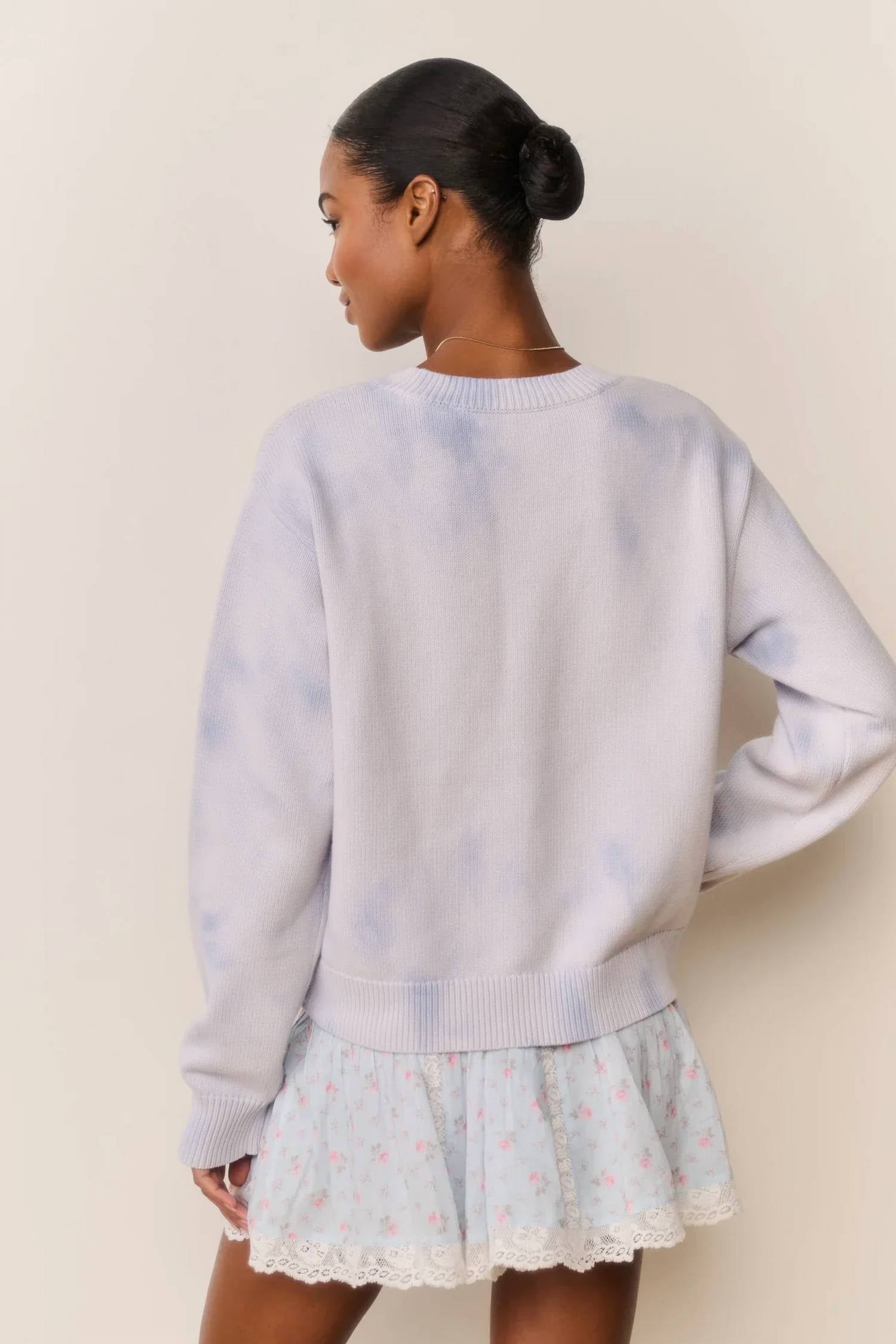 Loveshackfancy - Ty Flag Pullover Sweatshirt