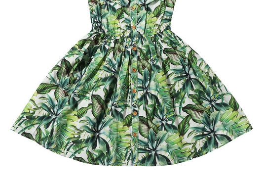 Vignette - Kid's Ruffle Button Front Dress