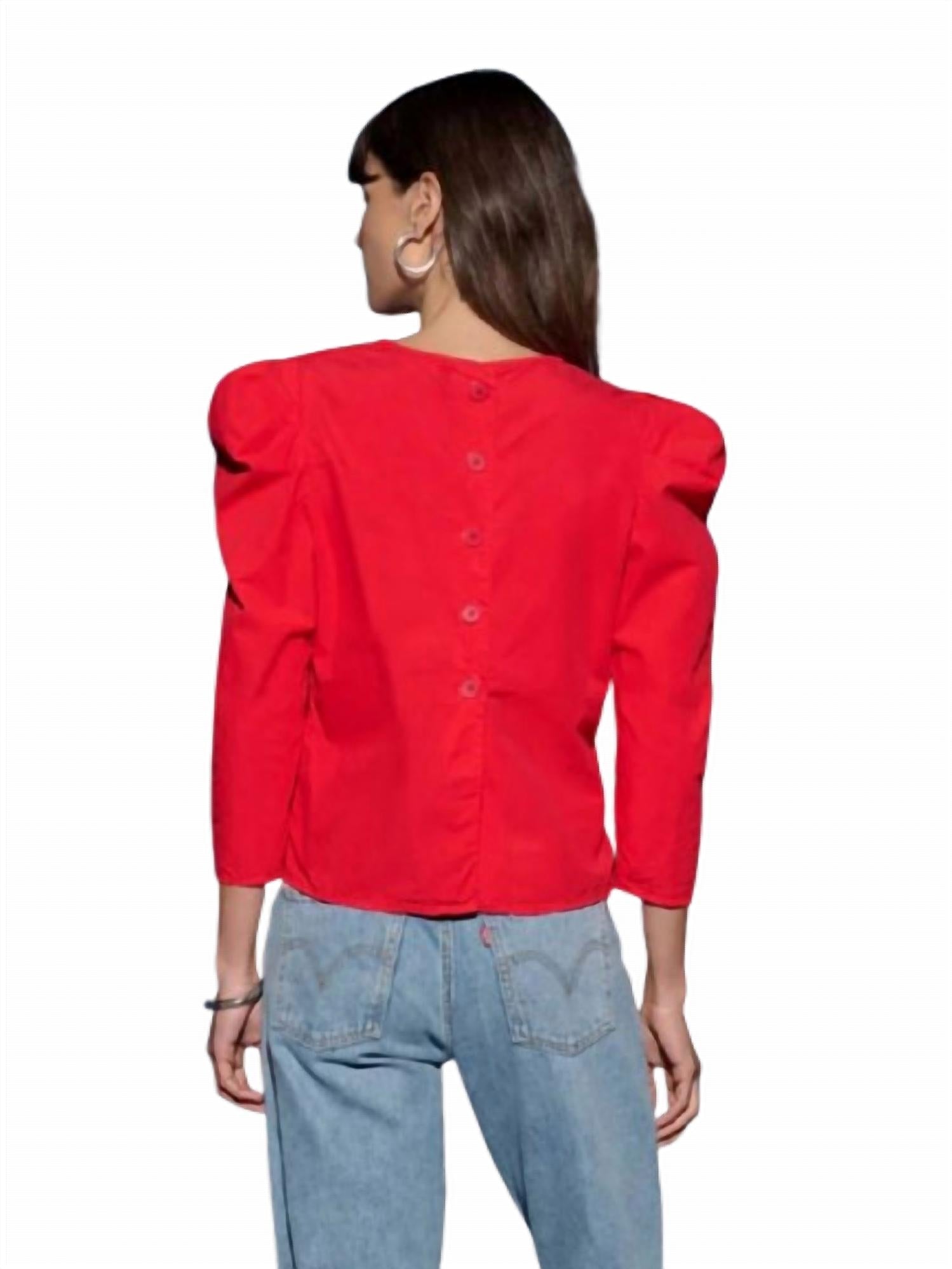 Nation Ltd - Elouise Poplin Top