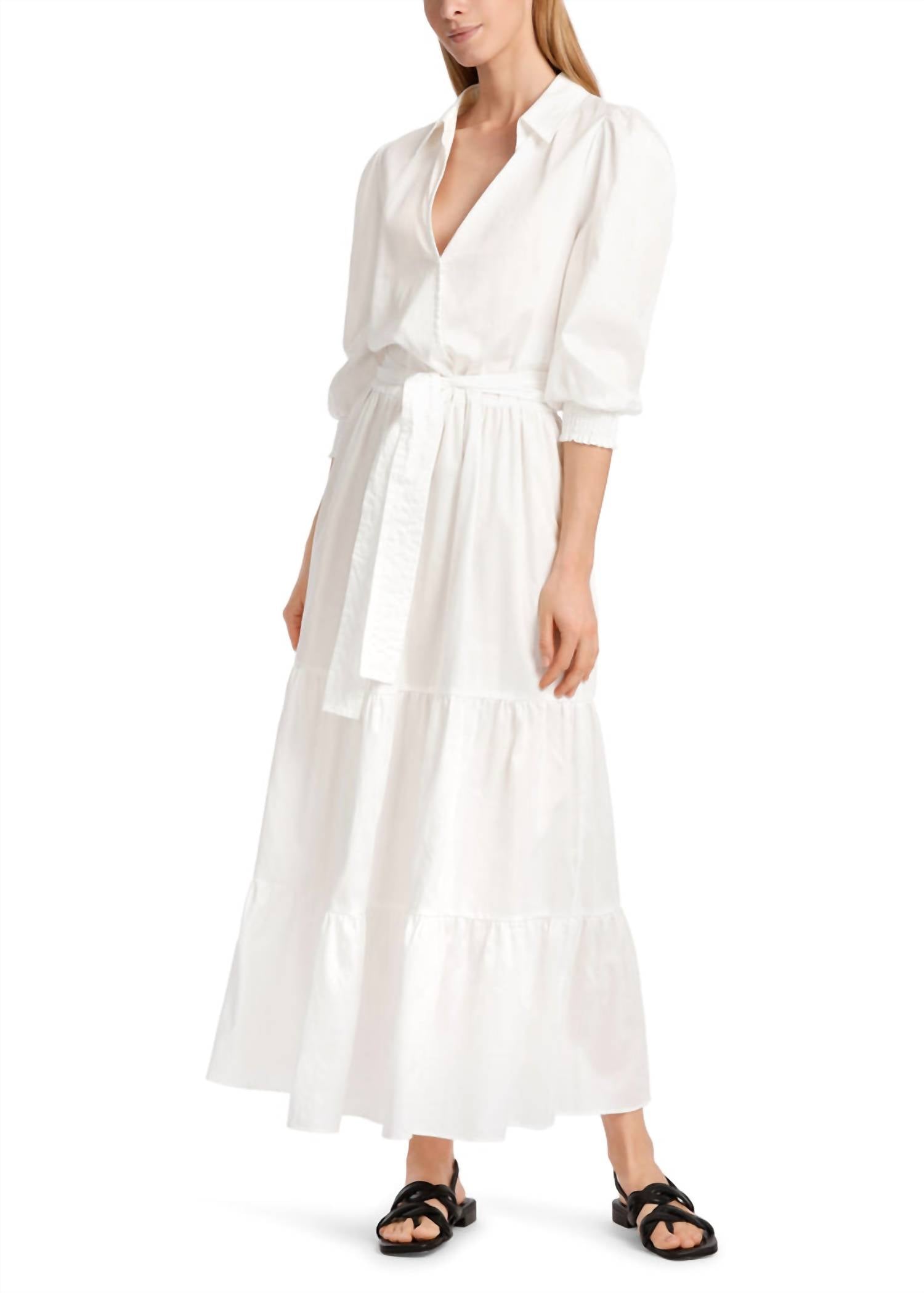 Marc Cain - Cotton Tiered Dress