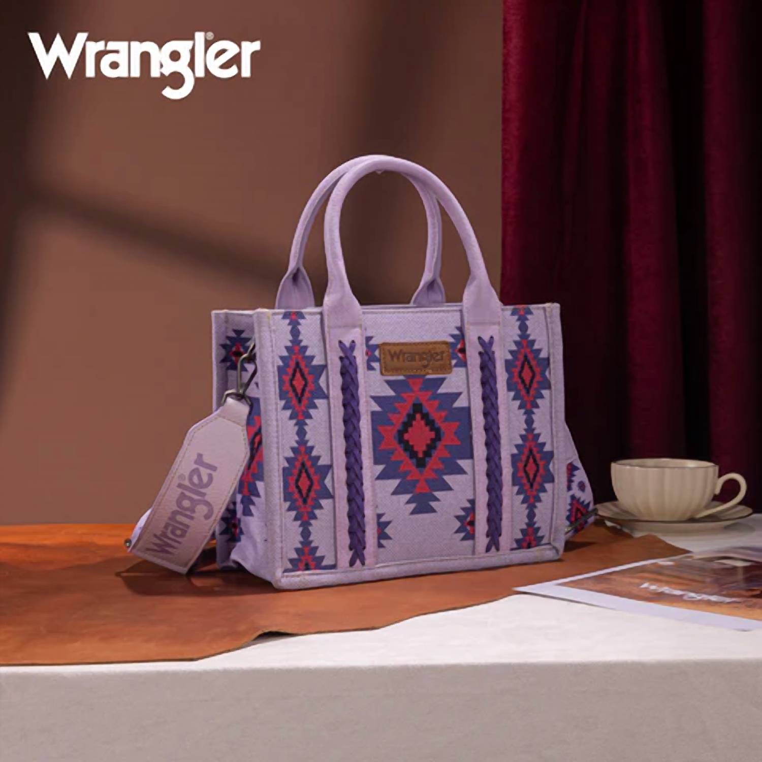 Wrangler - Aztec print tote bag