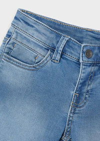 Mayoral - Boy's Soft Stretch Denim Shorts