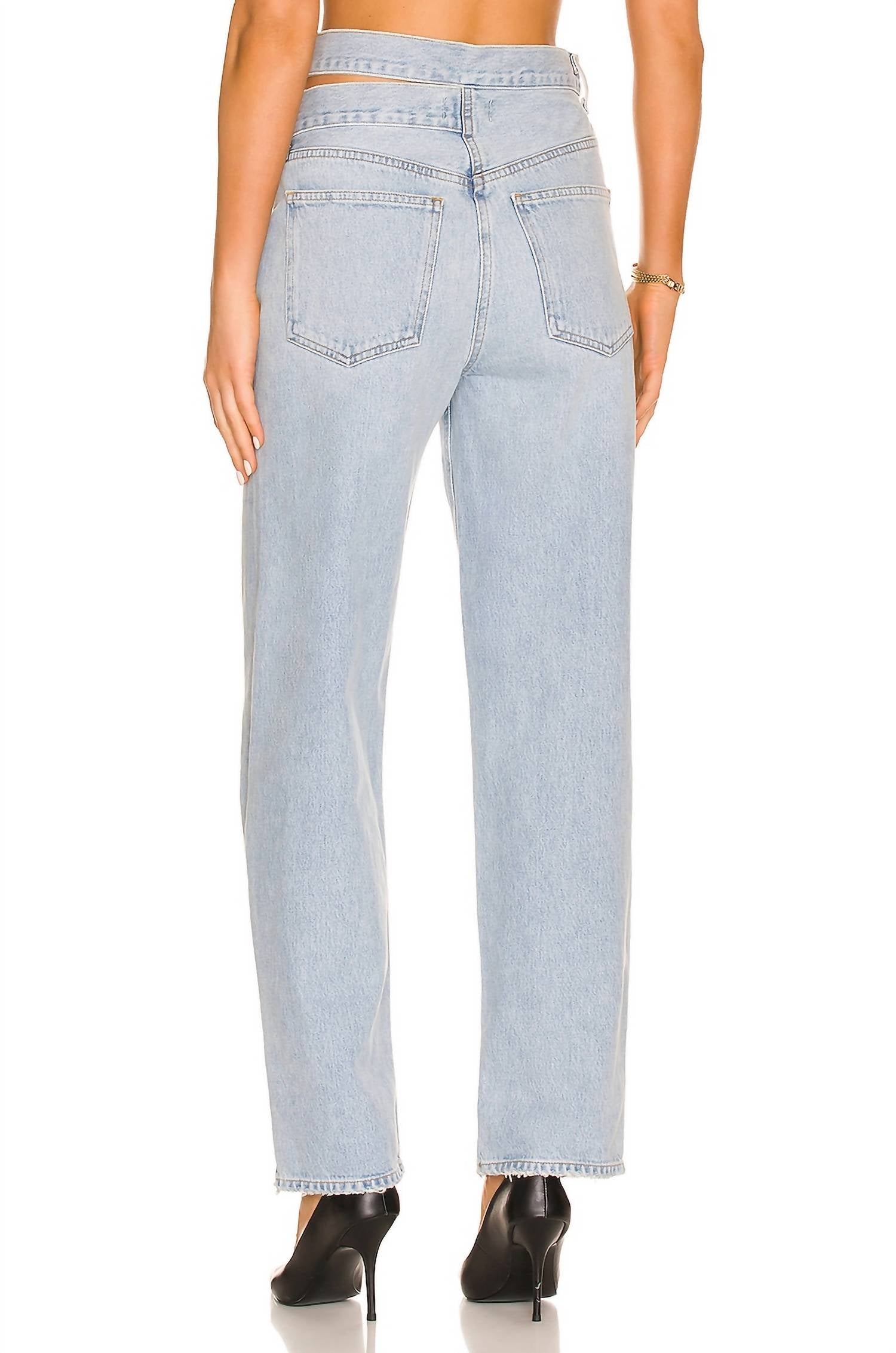 Agolde - Broken Waistband Jeans