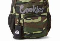 Cookies Men's Stasher Backpack in green camo - men's bag