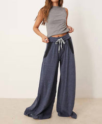Free People - Wait A Min Wide Leg Lounge Trousers