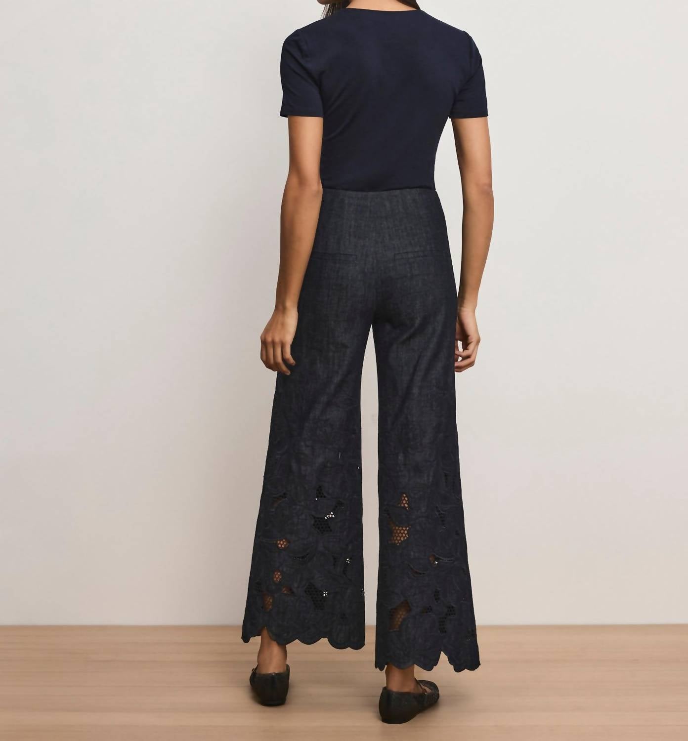 Veronica Beard - Osborne Wide Leg Pants