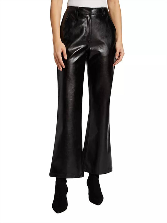 En Saison - Melbrooke Faux Leather Trousers