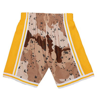 Mitchell & Ness - Men's Reflective Swingman Los Angeles Lakers Shorts
