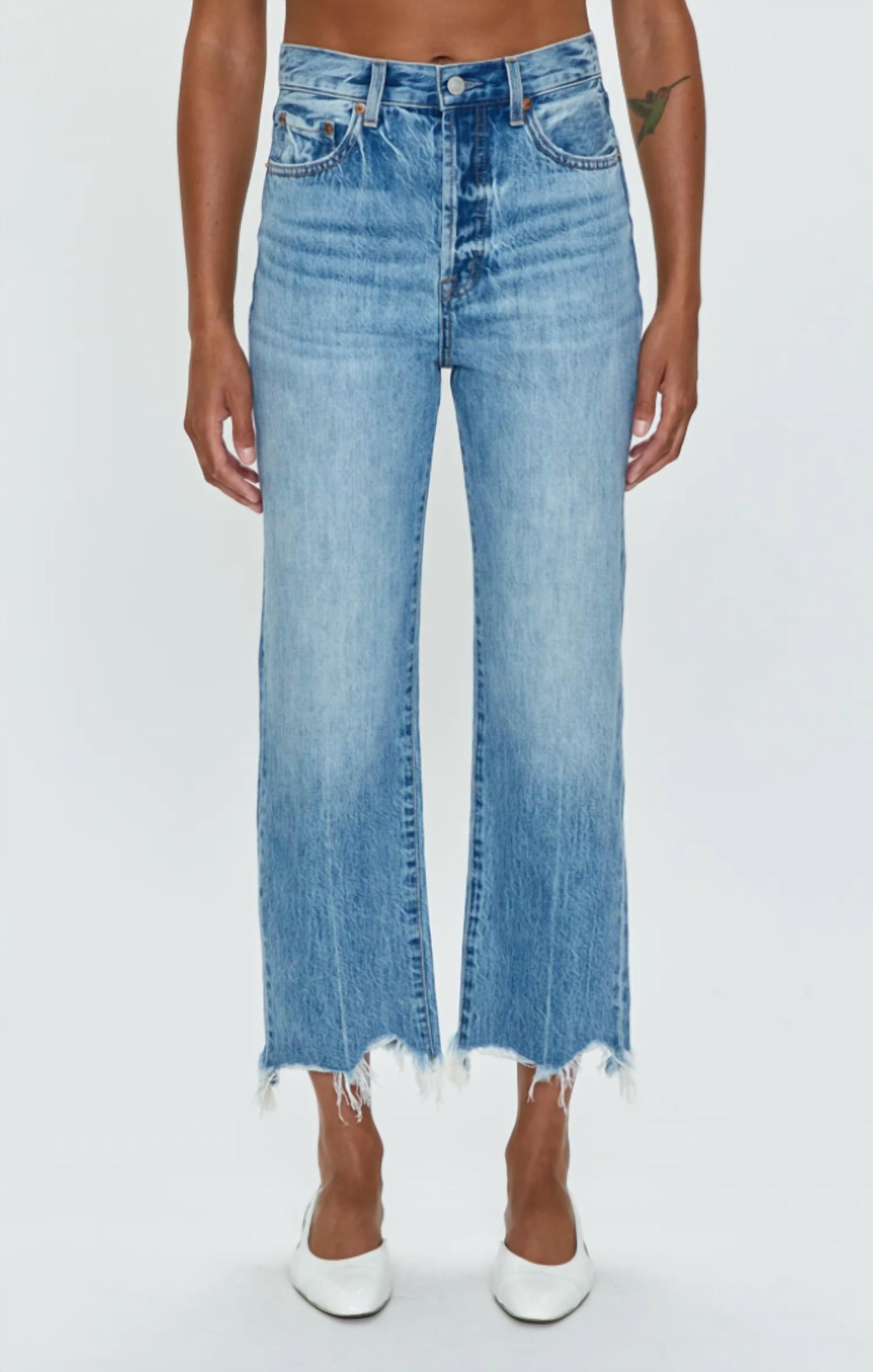 Pistola - Cassie Crop Super High Rise Jean