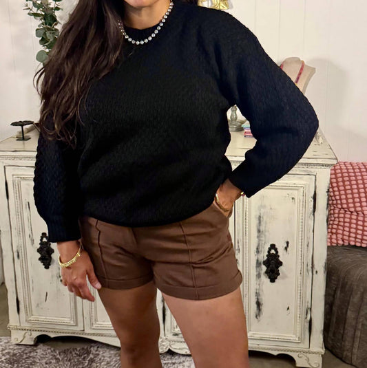 Vine & Love - Waffle Weave Sweater