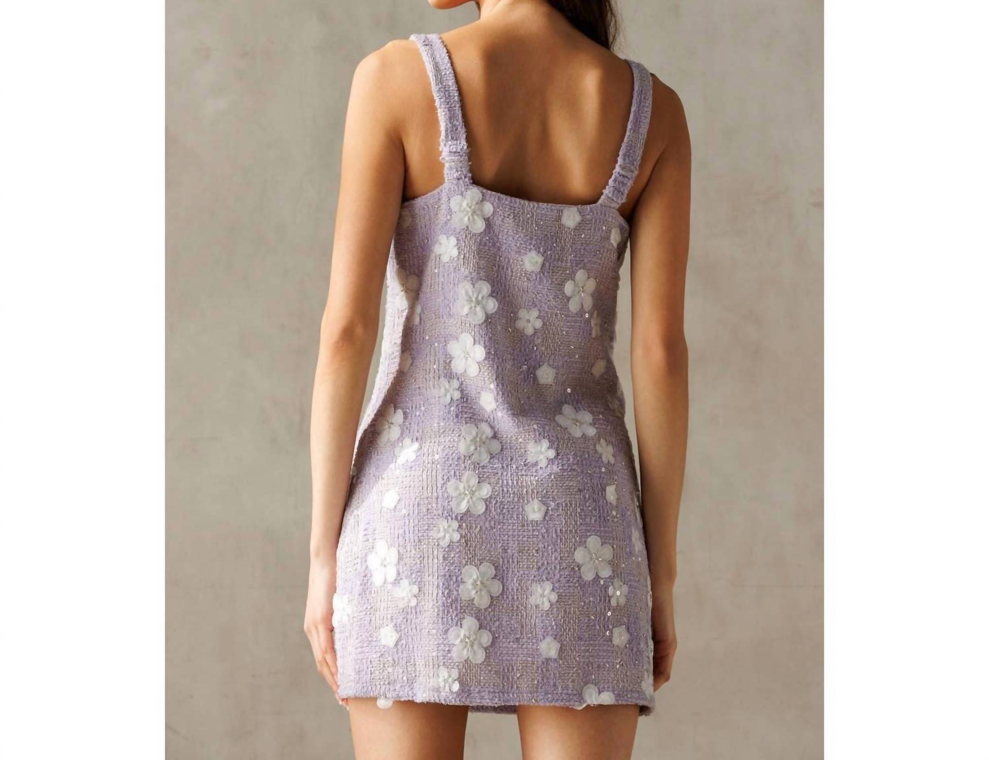 Storia - Daisies Tweed Dress