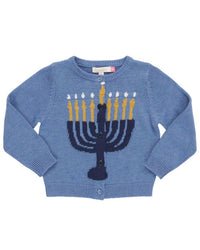 Pink Chicken - Girls' Menorah Maude Sweater