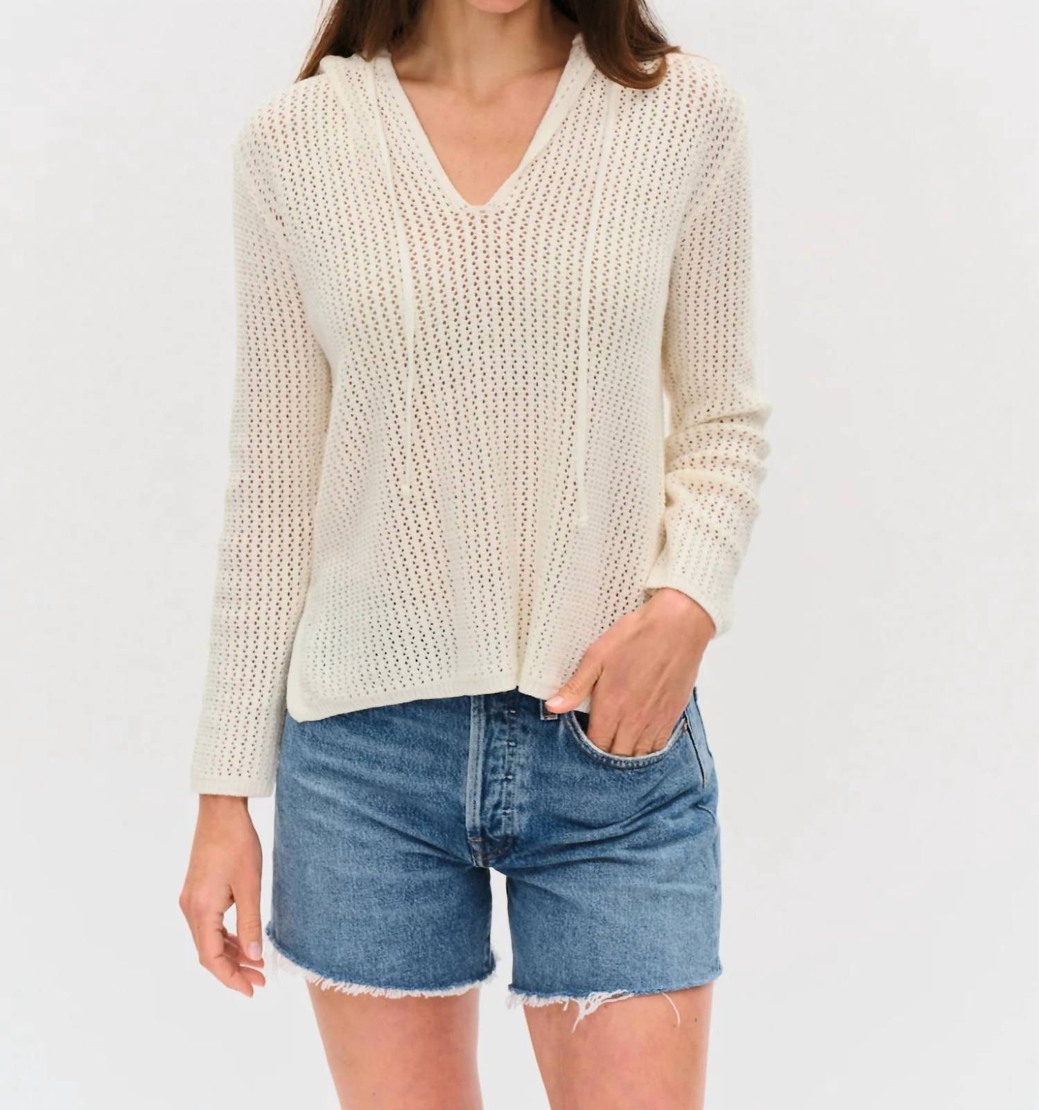 Six/Fifty - Drift Crochet Hoodie