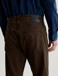 AG Jeans Everett Sueded Slim Straight Jeans in sulfur deep woodland - men's jeans - view 5
