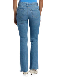 L'Agence - Sneeki Low Rise Sneaker Straight Jeans