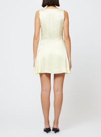 French Connection - Oona Satin Asymmetrical Mini Dress