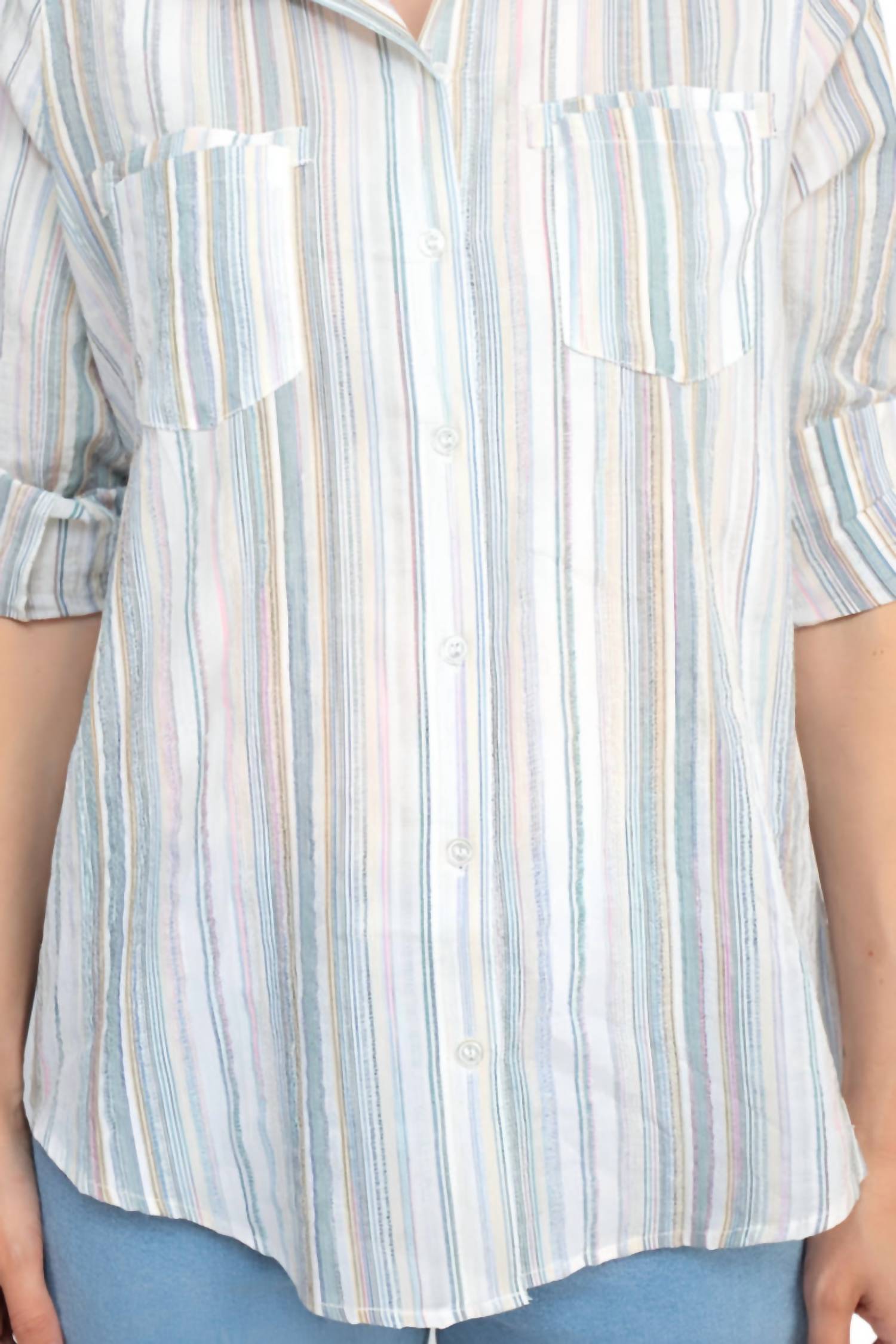Adyson Parker - Collared Button Down Shirt