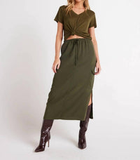 Bella Dahl - Cargo Midi Skirt
