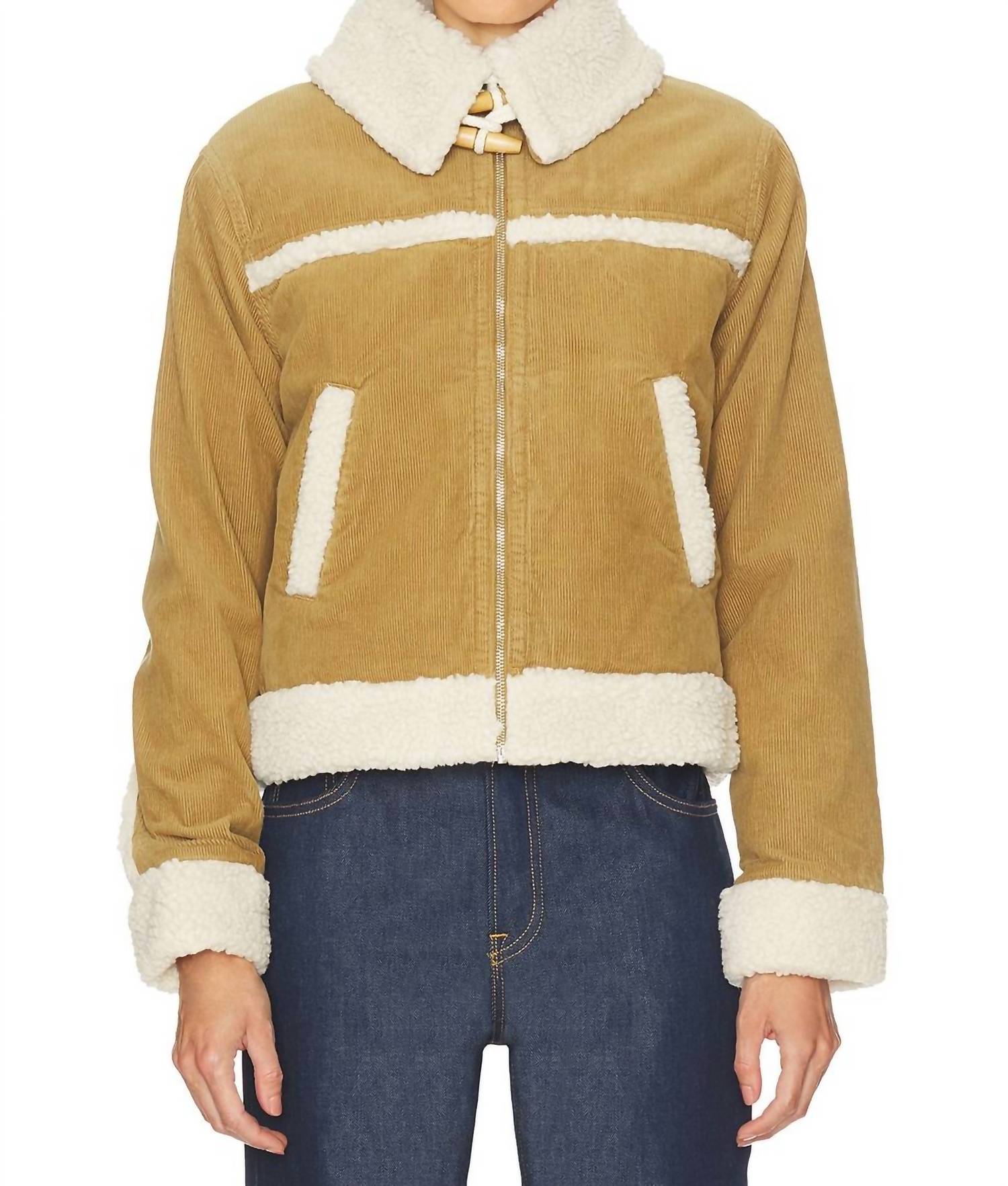 Amo - Betty Shearling Corduroy Jacket
