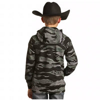 Rock & Roll Denim - Boys Camo Printed Hoodie