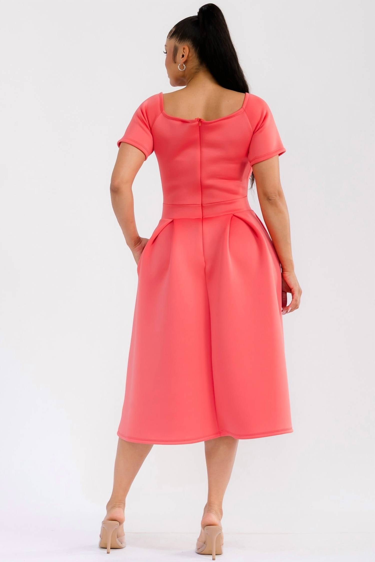 Karen Kane - Pleated Midi Dress