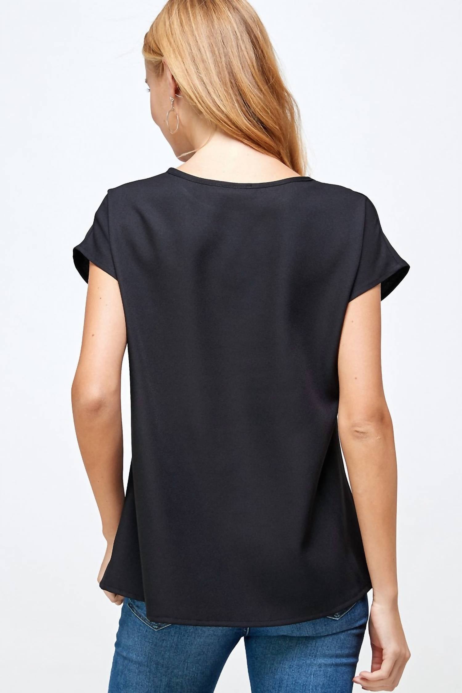 2 Hearts Apparel - Cap Sleeve Top