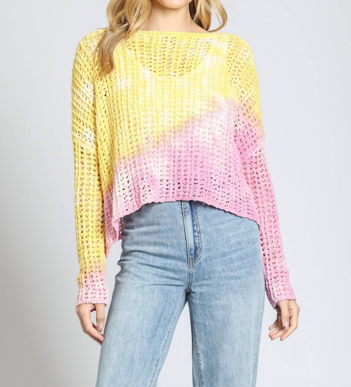 Apny - Bright Crochet Sweater