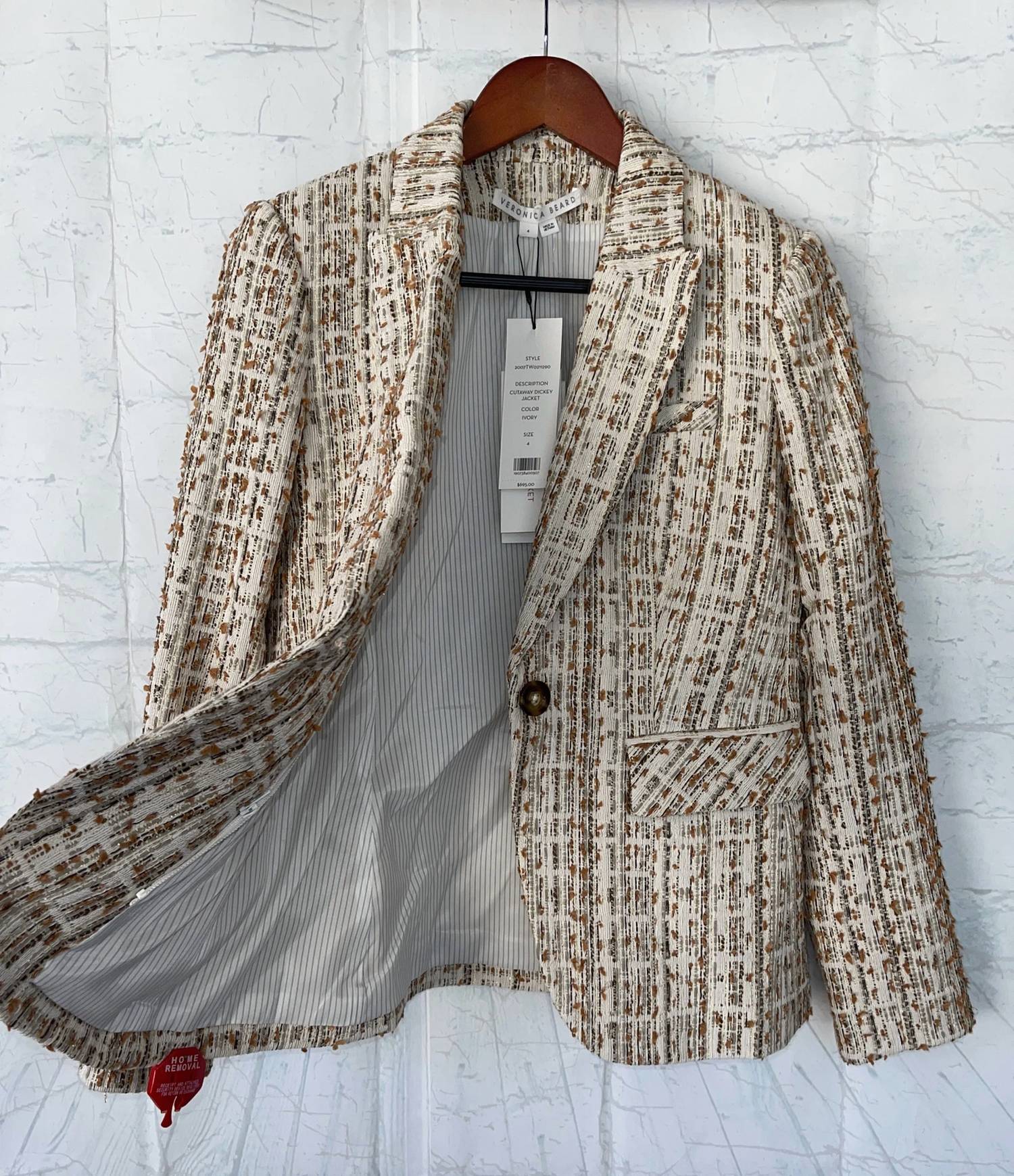 Veronica Beard - Women's Cutaway Dickey Jacket