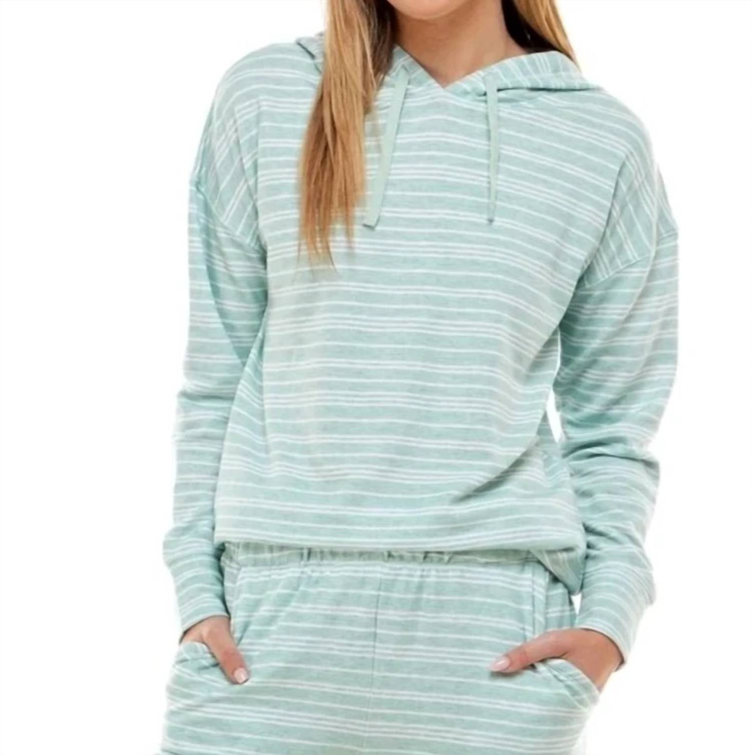 Roudelain - Drop Shoulder Hoodie Pajama Top