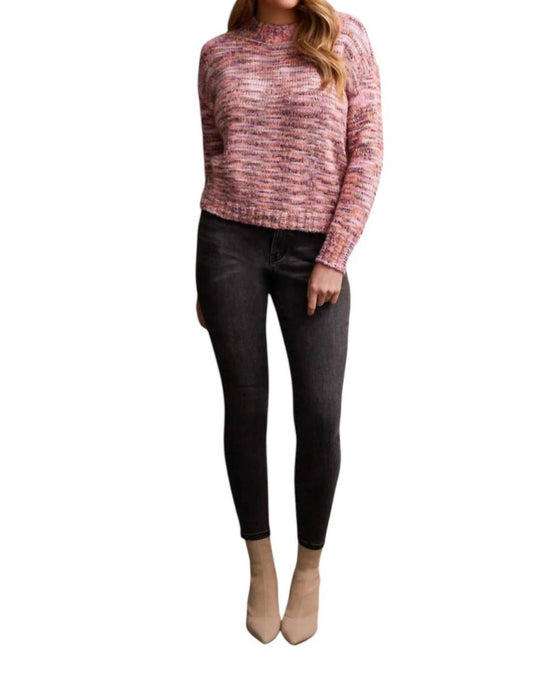 Tribal - Long Sleeve Mock Neck Sweater