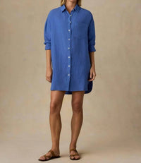 Faherty - Laguna Linen Kova Shirt Dress