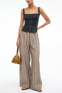 Staud - Bonfire Linen Pant